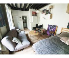 Fully furnished studio  2nd arrondissement near Grands Boulevards