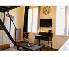 On rue des Mauvais Garçons (Bad boys street) your perfect furnished studio