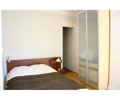 Parisian Montorgueil lifestyle in this fully furnished, 38m², 1BR apartment with balcon