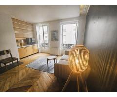 Charming 2-room, 40 m² apartment in Paris, located in the lovely 19th arrondissement,